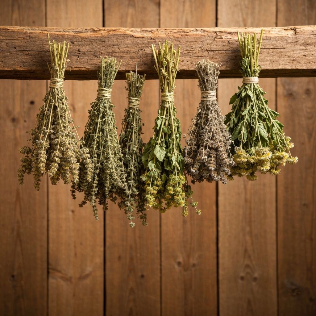 Traditionelle Kräuter in Deutschland